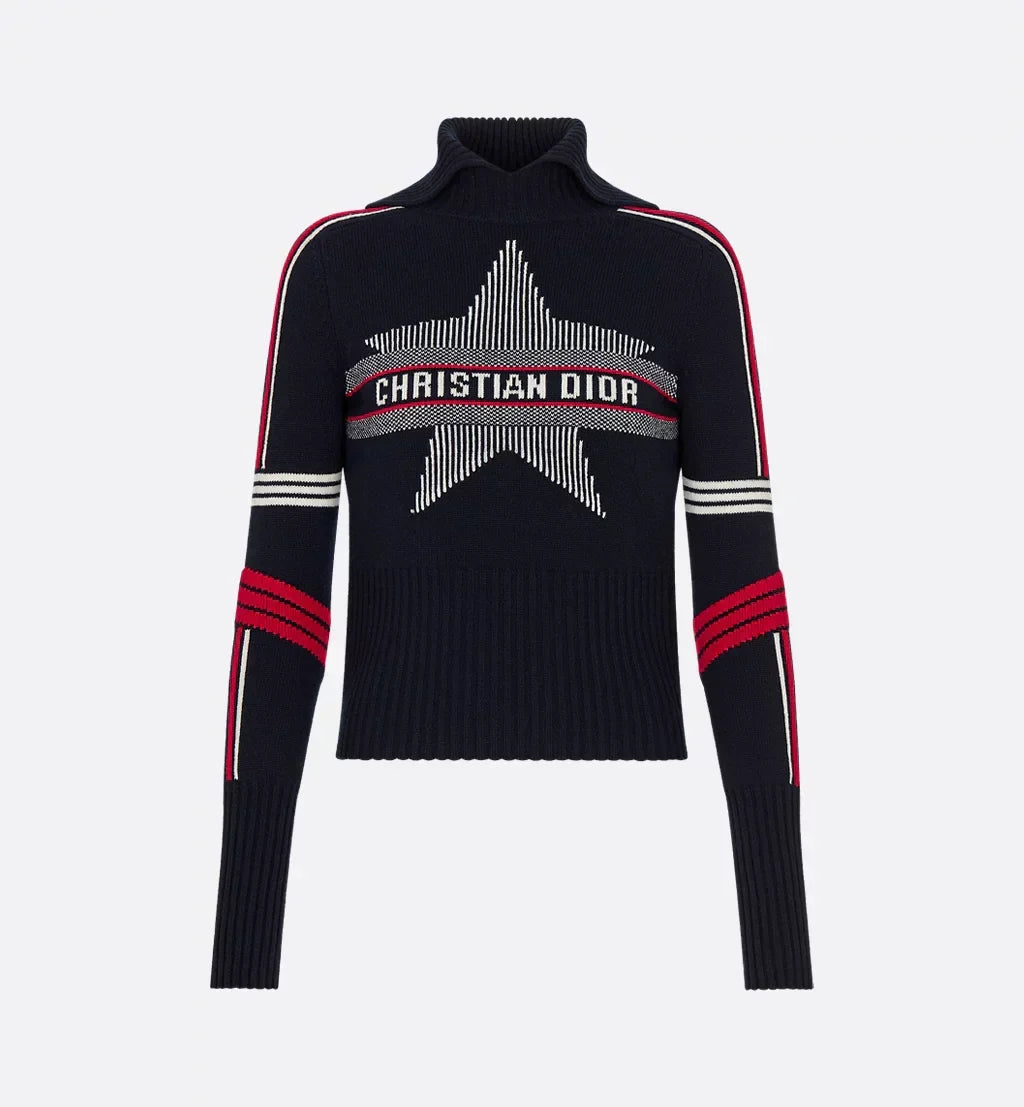 CD Mock Neck Sweater