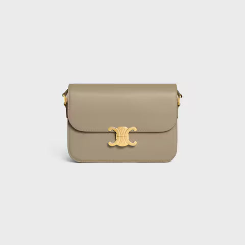 CLASSIQUE TRIOMPHE BAG IN shiny calfskin