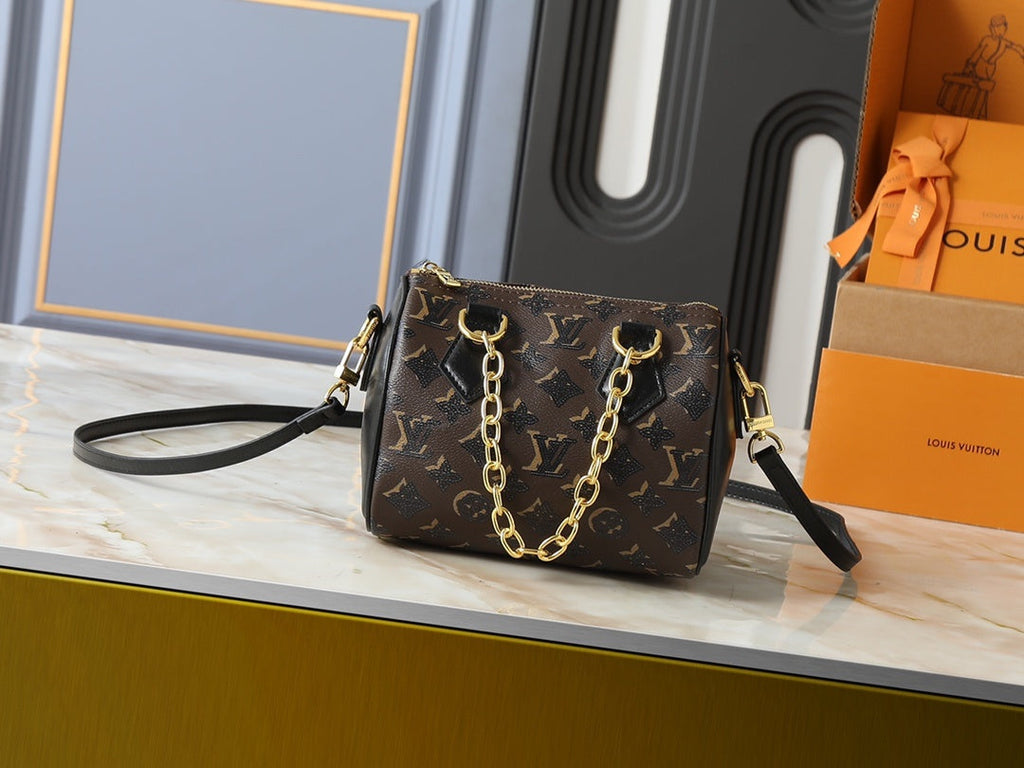Speedy Bandouliere 20 Monogram Canvas Bag