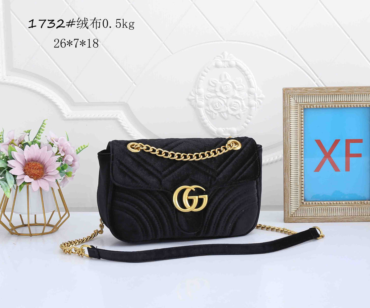 Velvet Marmont Chain Shoulder Bag