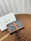 Belt Accent Long Wallet