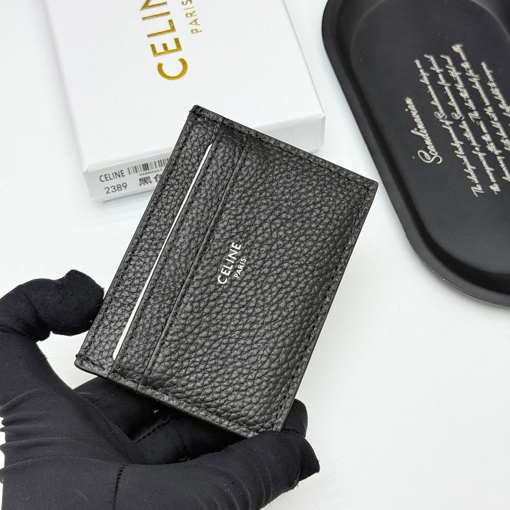 Large Classic Card Holder In Black