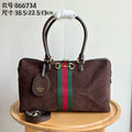 Horsebit Web Stripe Boston Bag / Travel Bag