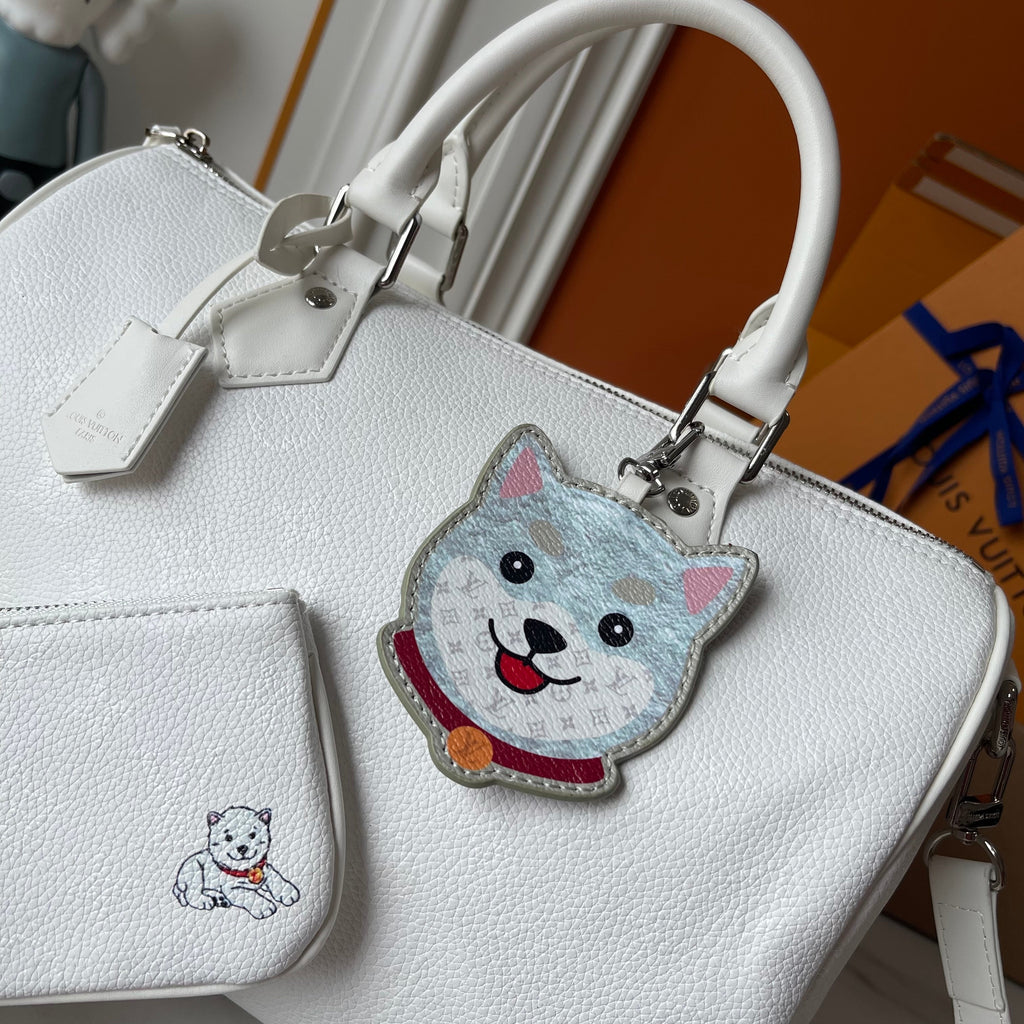 Speedy P9 White Bag & Pouch