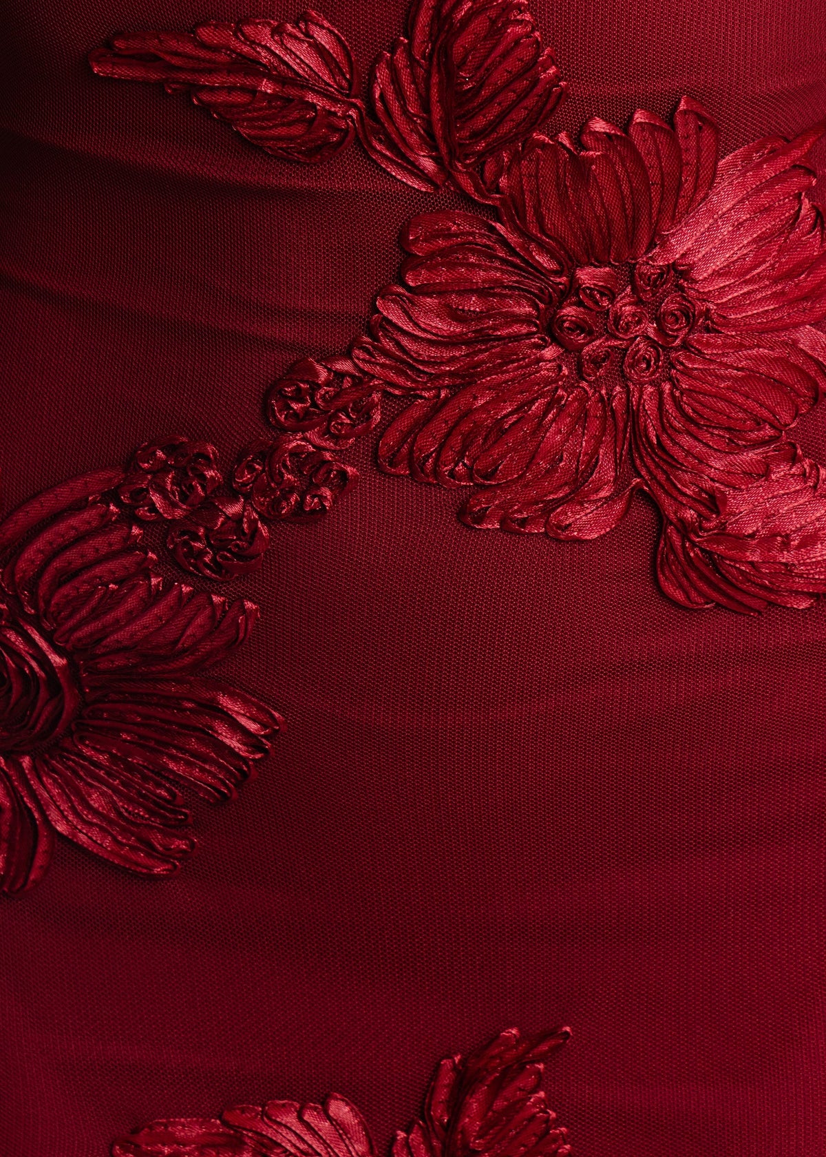 Atomic Heart Maxi Dress - Wine