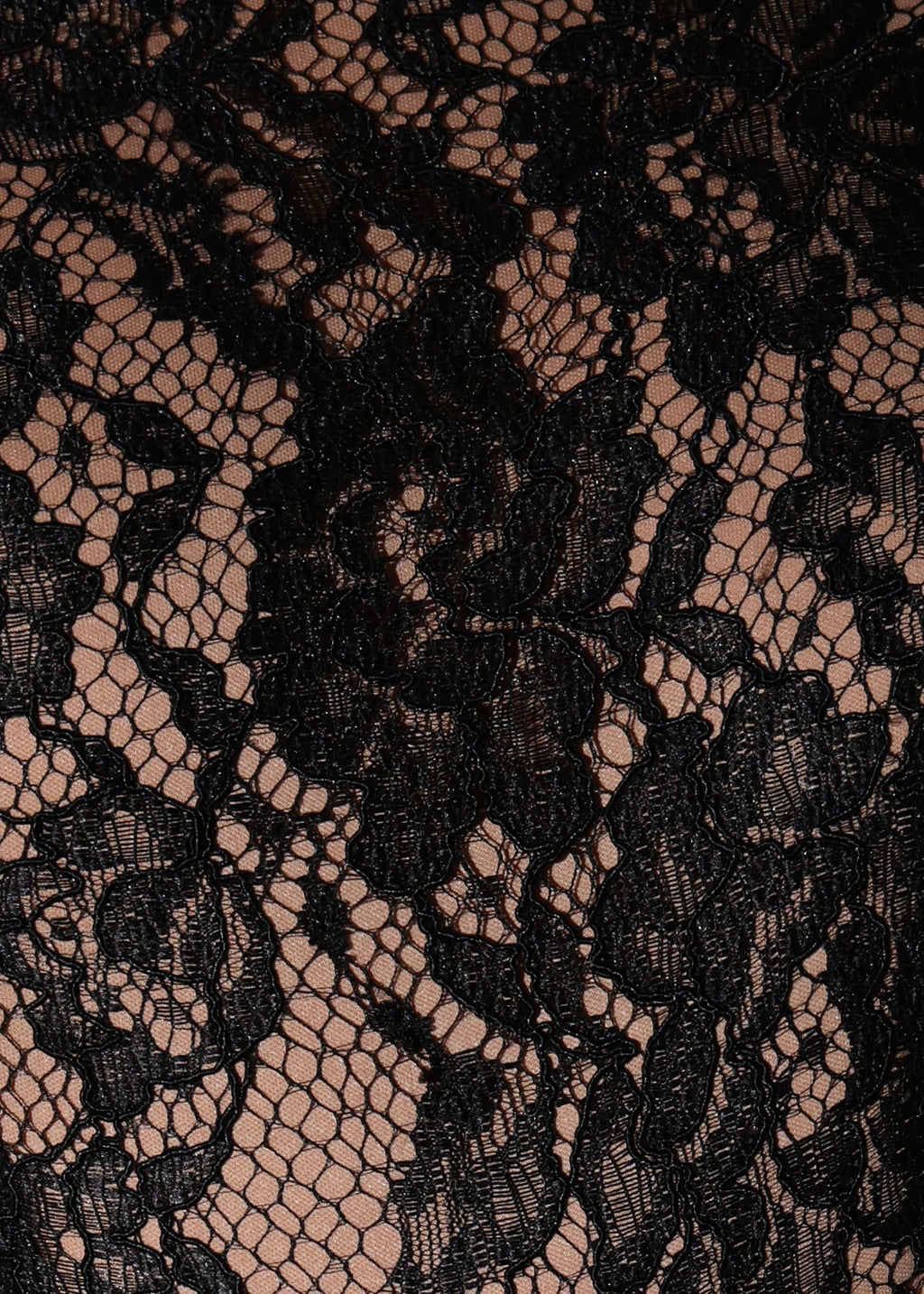 Flawlessly Lost Lace Backless Playsuit - Black