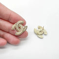 Earrings With Logo