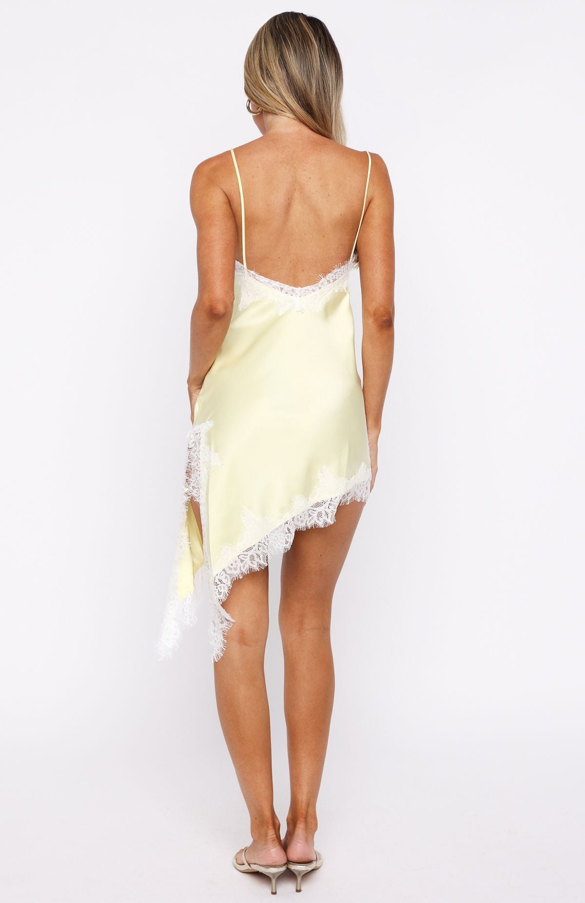 Behind The Light Lace Mini Dress