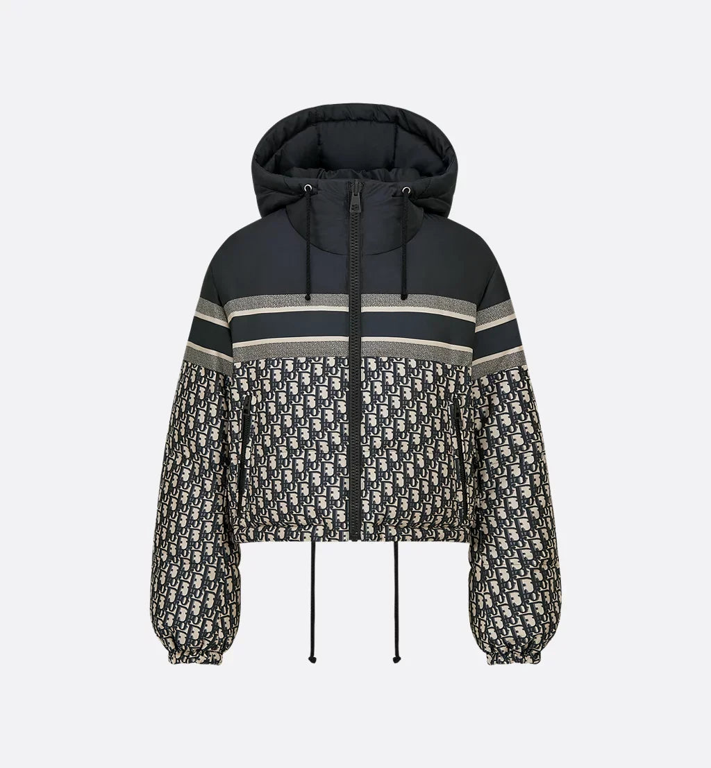 Reversible Cropped Puffer Jacket