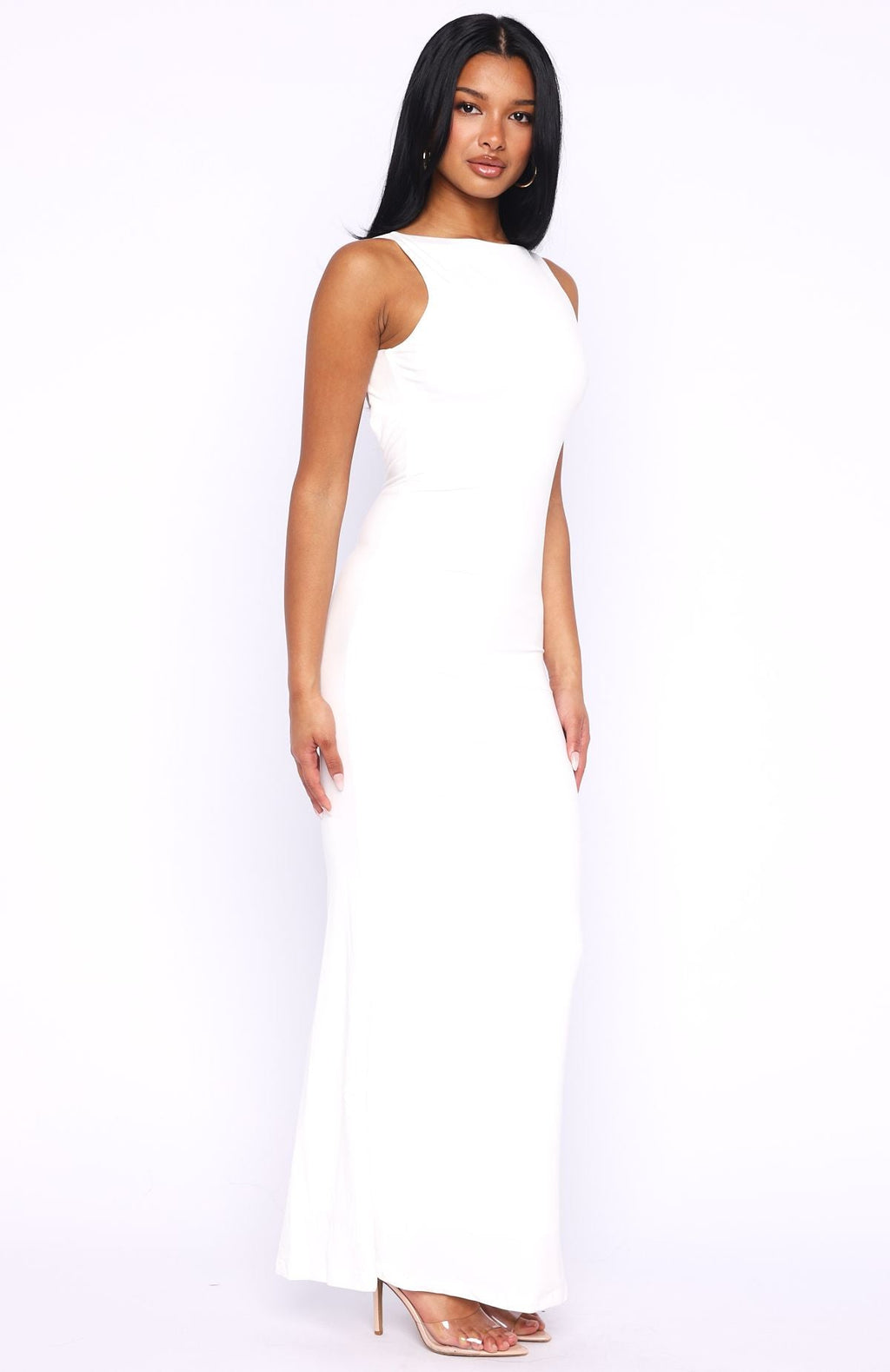 Country Club Maxi Dress White