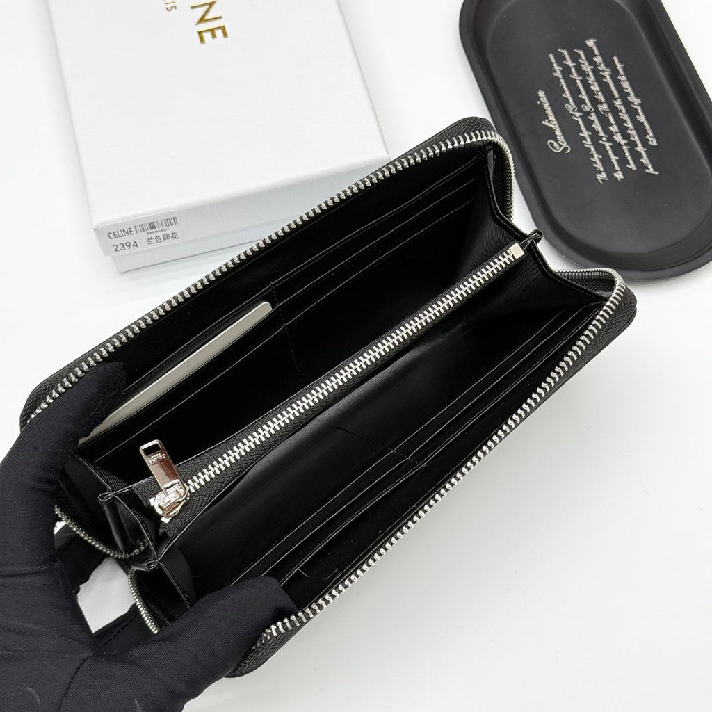 Bi-fold Wallet IN Striped Triomphe Canvas Wallet