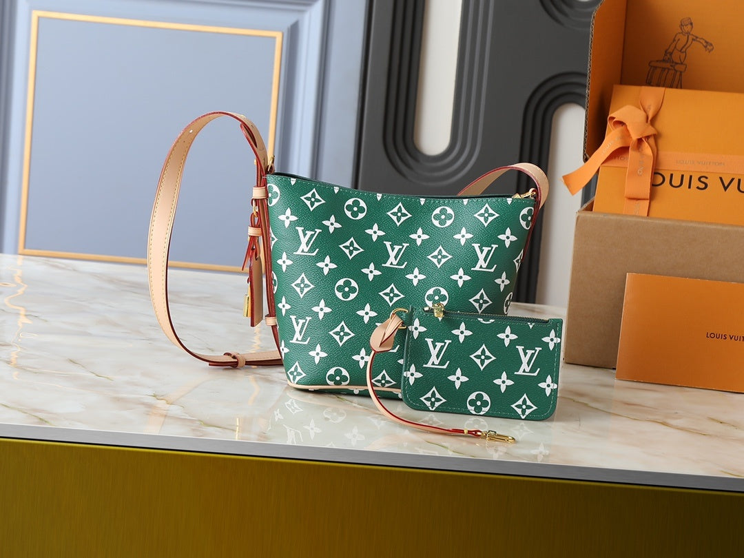All In Bucket Monogram Bag & Pouch