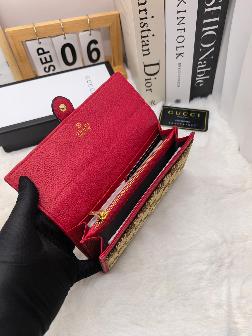 Bamboo Long Wallet