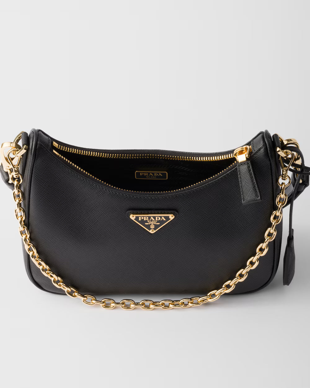 Re-Edition mini Saffiano leather bag