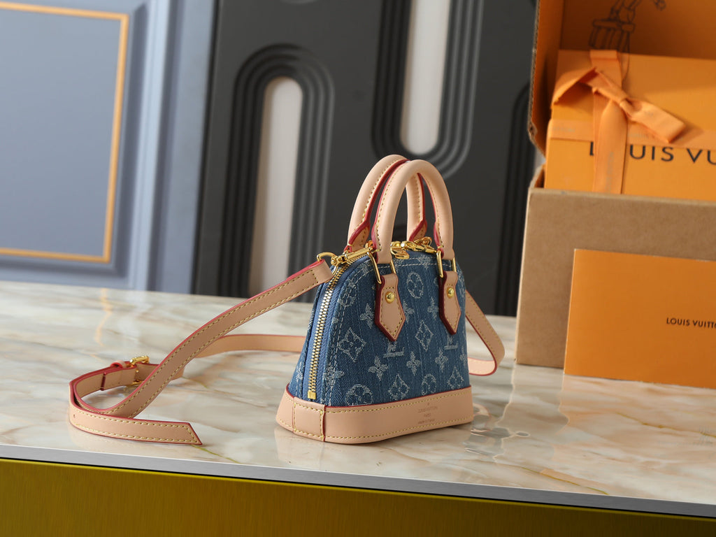 Mini Denim Handbag