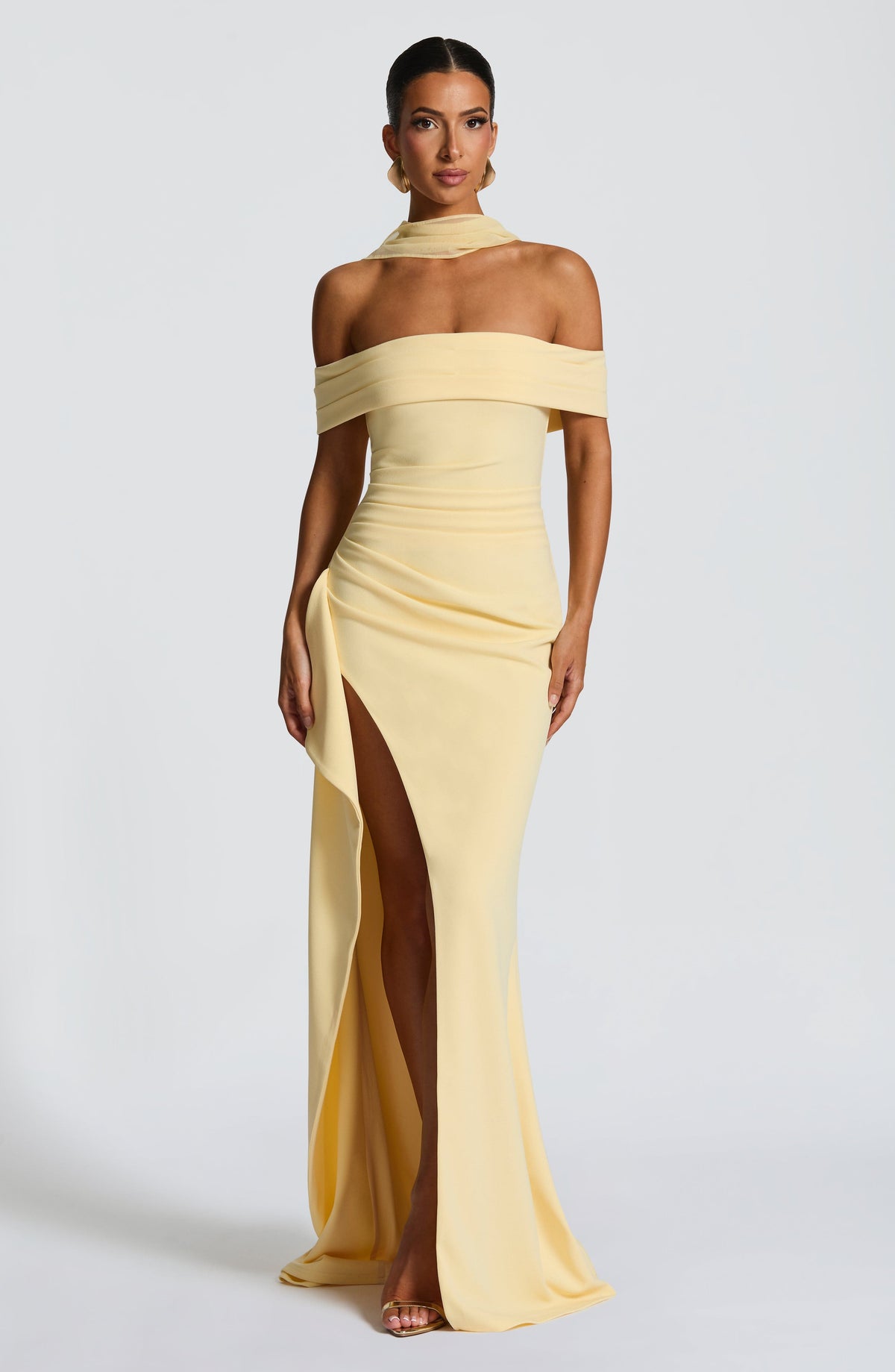Joyce Maxi Dress - Lemon