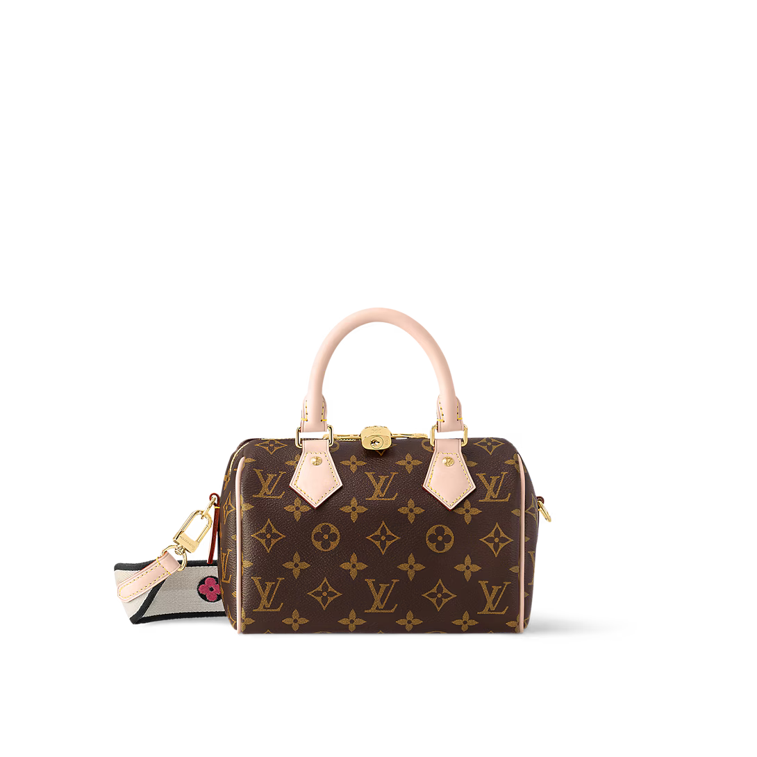 Speedy Bandoulière 20 Monogram With Box