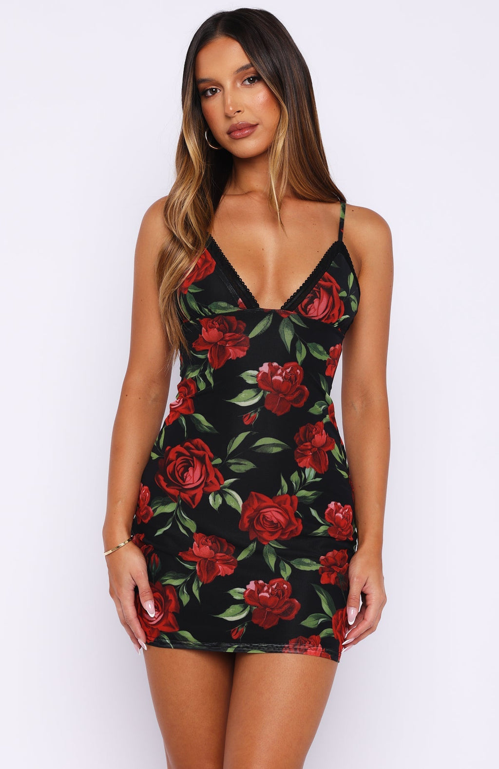 Moonlit Kiss Mini Dress Forbidden Bloom
