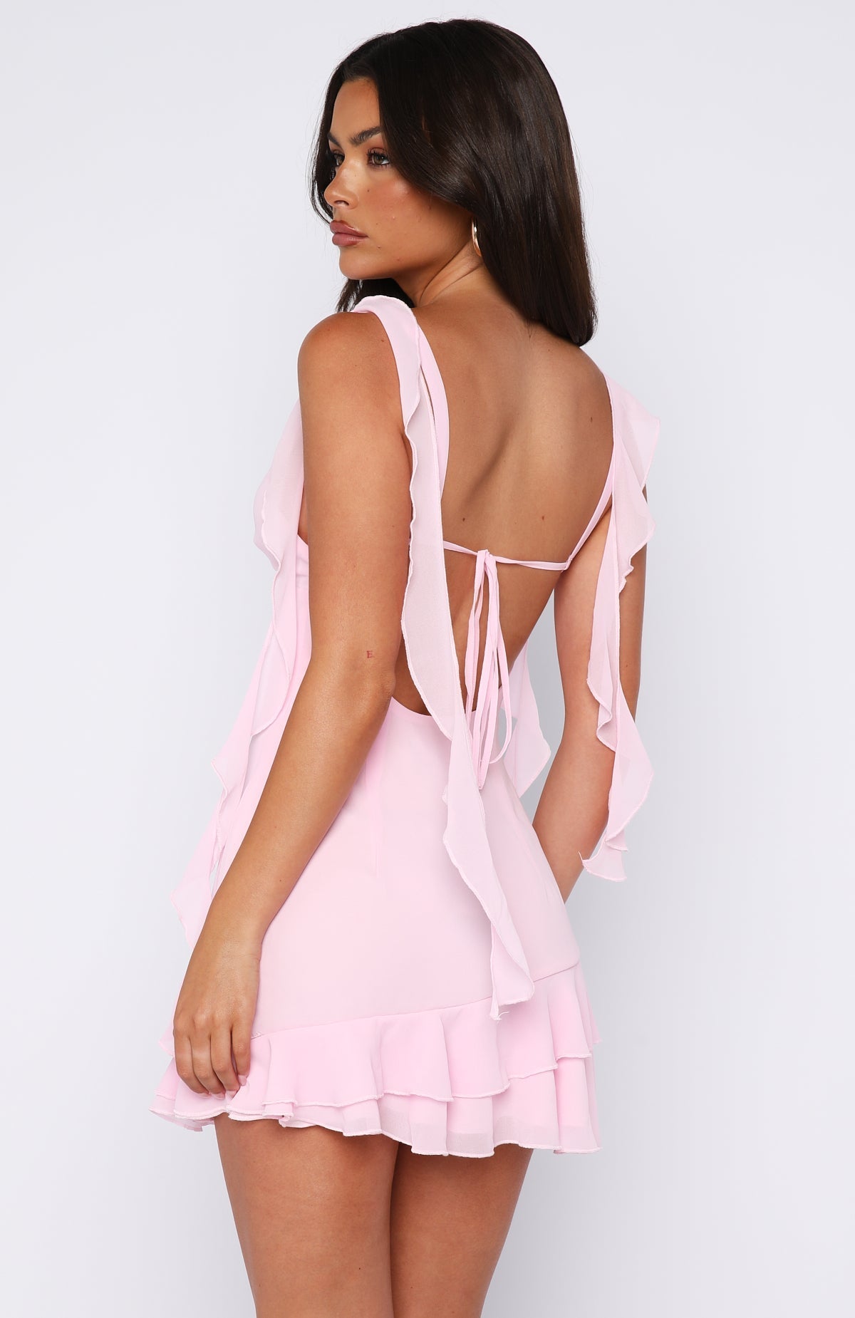 Rebel Rebel Mini Dress Baby Pink